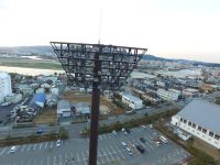 オロナミンC球場 照明塔